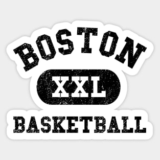 Boston Basketball III Sticker